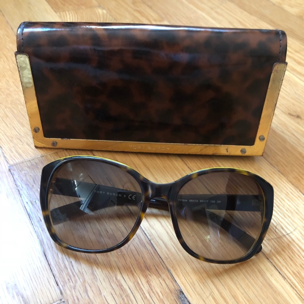 Tory Burch Tortoise Sunglasses